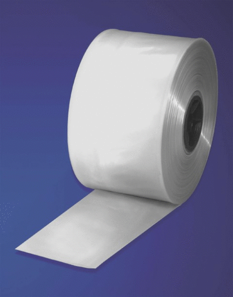 18" x 1,600' 2 Mil Poly Tubing Roll Clear Plastic Bags 