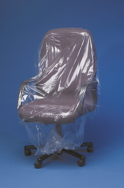 plastic chair bag 72" x 54" chair poly dust cover Protective furniture cover. 