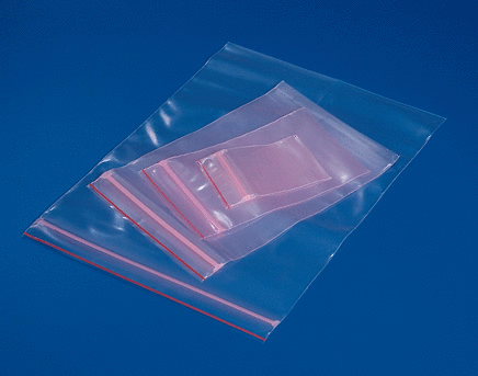 123093 4 mil Antistatic Reclosable Poly Bag 4"x6" Pink Ziplock Bag cs/1000 